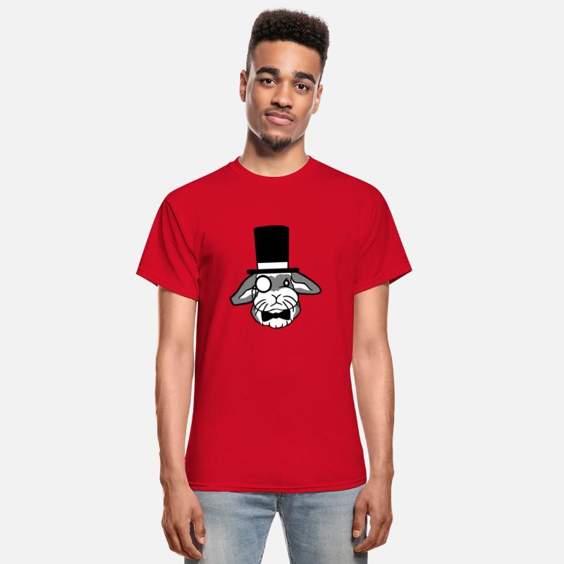 Mr. Rabbit Gentleman Top Hat Monocle Glasses rich