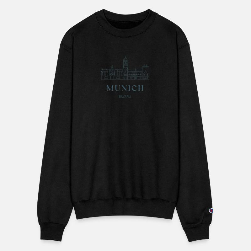 Munich Germany Bavaria Souvenir Skyline Design