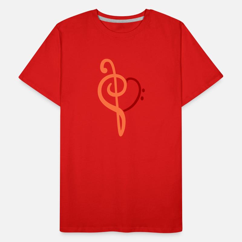 Music Bass Clef Heart Love Note Treble Sound Logo