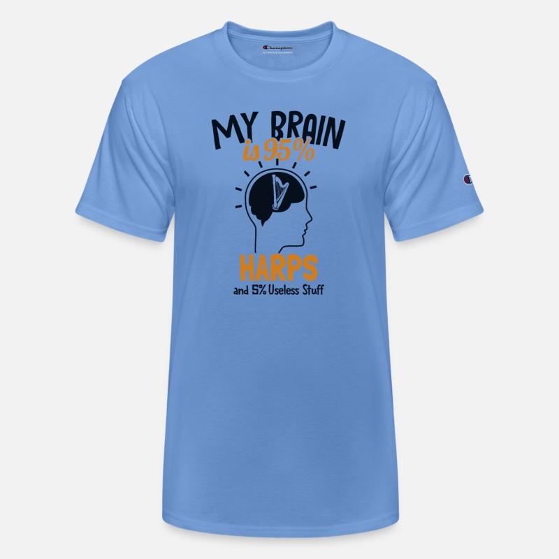 My Brain is 95% Harps Pedal Harp Harpist Konghou