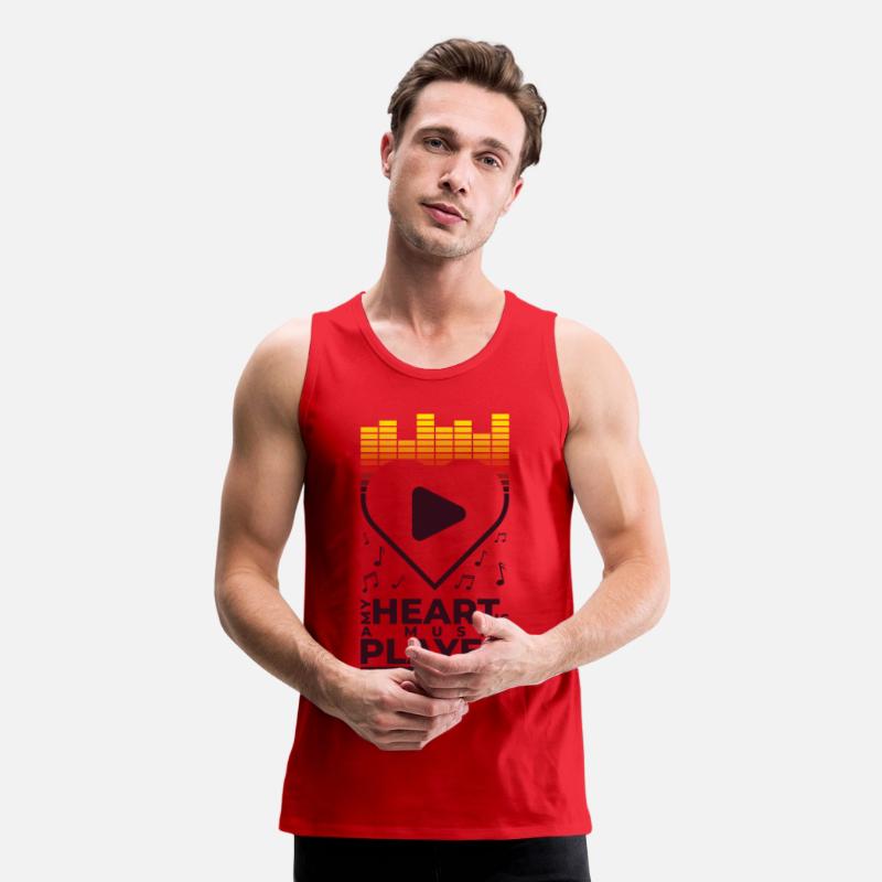 My heart is a music player, feel the beat.