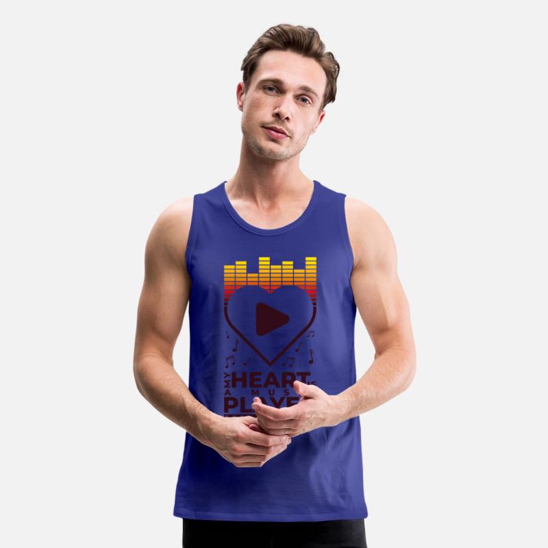 My heart is a music player, feel the beat.