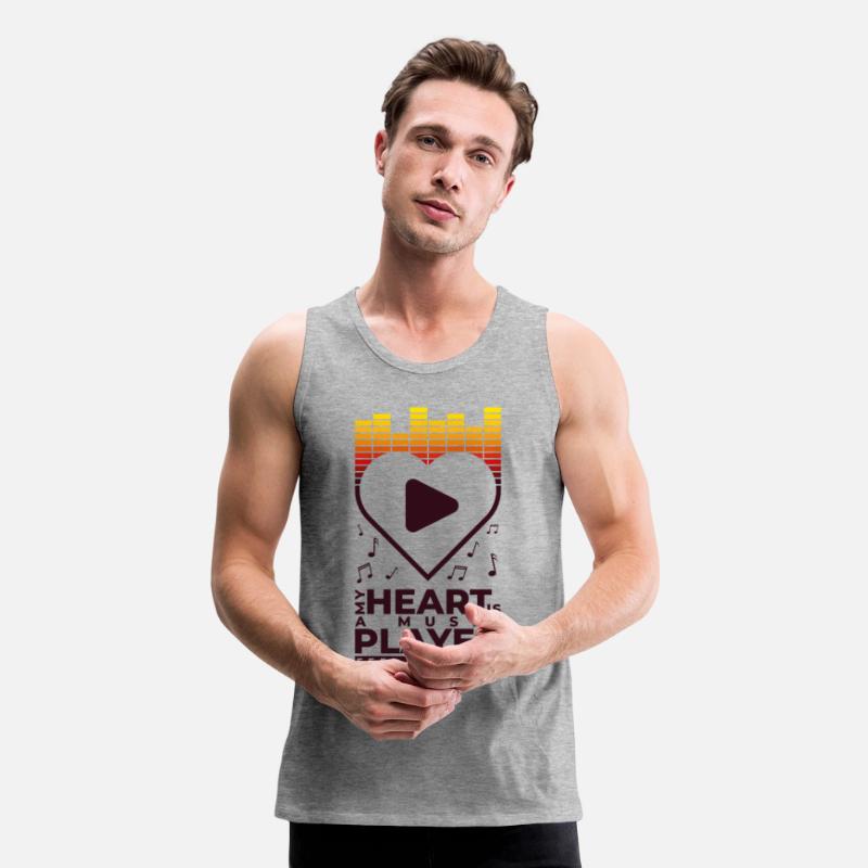 My heart is a music player, feel the beat.