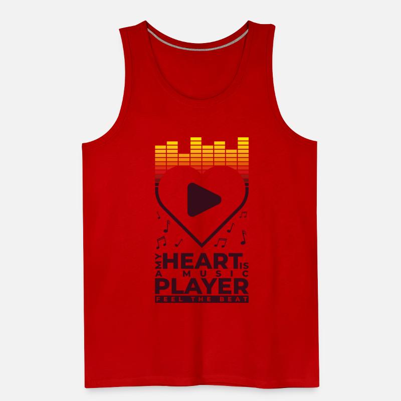 My heart is a music player, feel the beat.