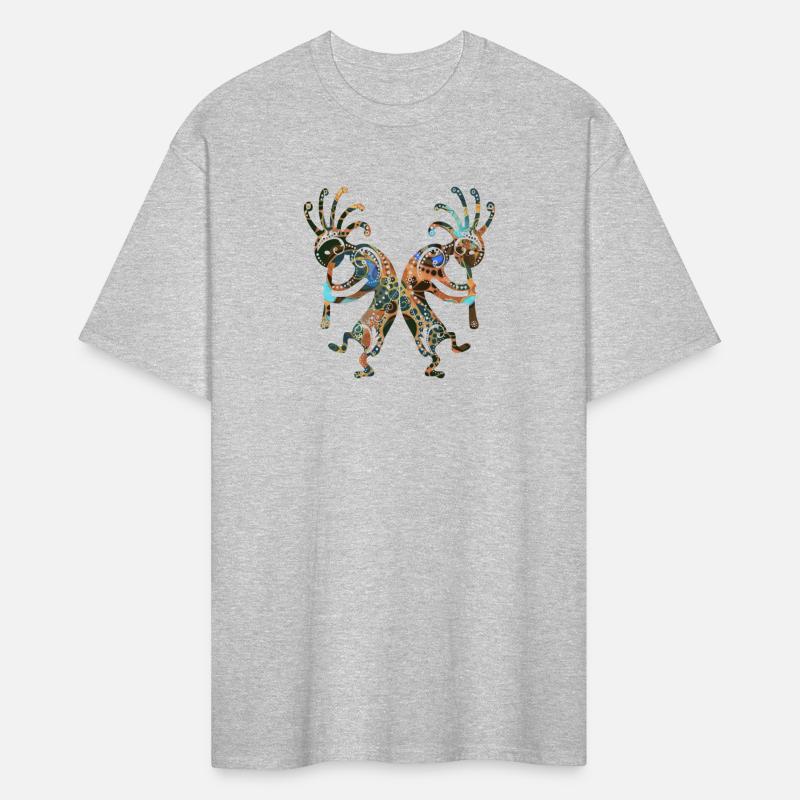 Native American - Kokopelli Duo with Ornaments 3