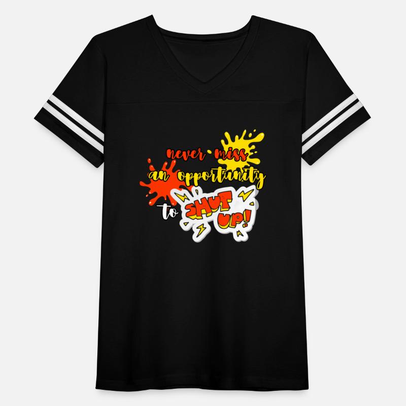 Never miss an opportunity to shut up