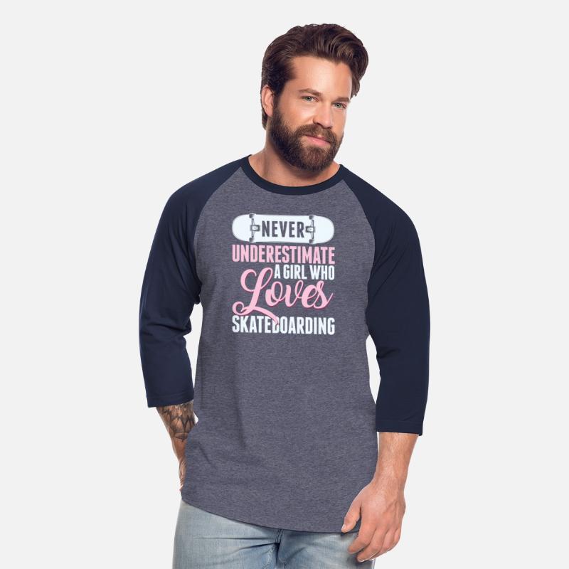 Never Underestimate A Girl Who Loves Skateboarding