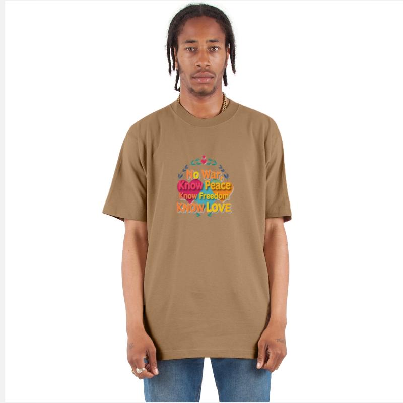 No War, Know Peace, Know Freedom Design