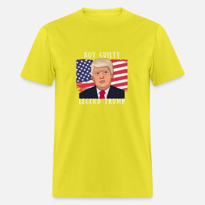 not guilty legend Donald trump