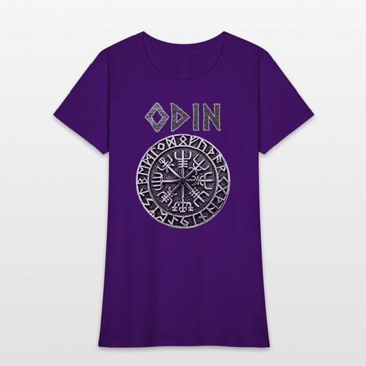 Odin VEGVISIR Runes Shirt Vikings Gods Myth