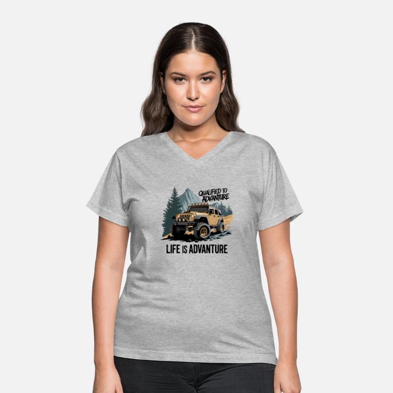 Offroad Vehicle & Mountain Graphic