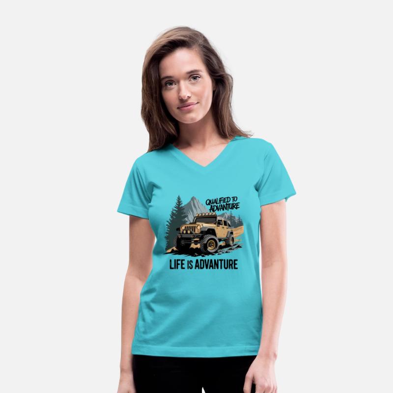 Offroad Vehicle & Mountain Graphic