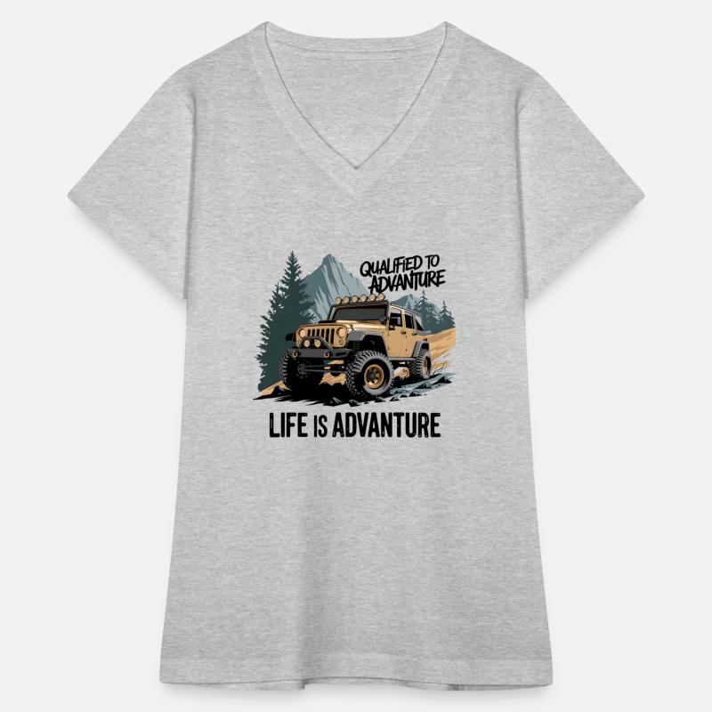 Offroad Vehicle & Mountain Graphic