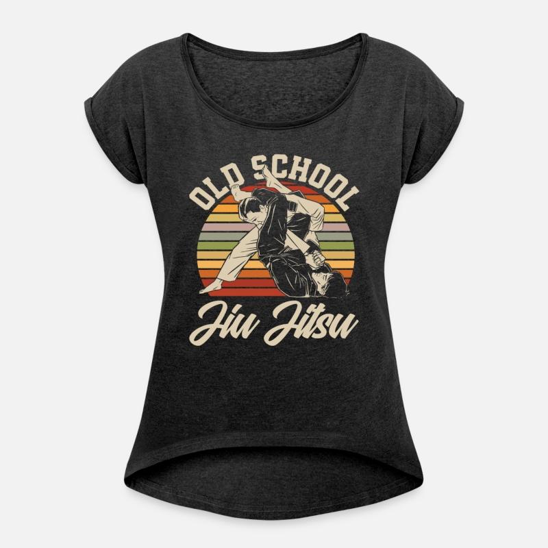 Old School Jiu Jitsu Retro Style