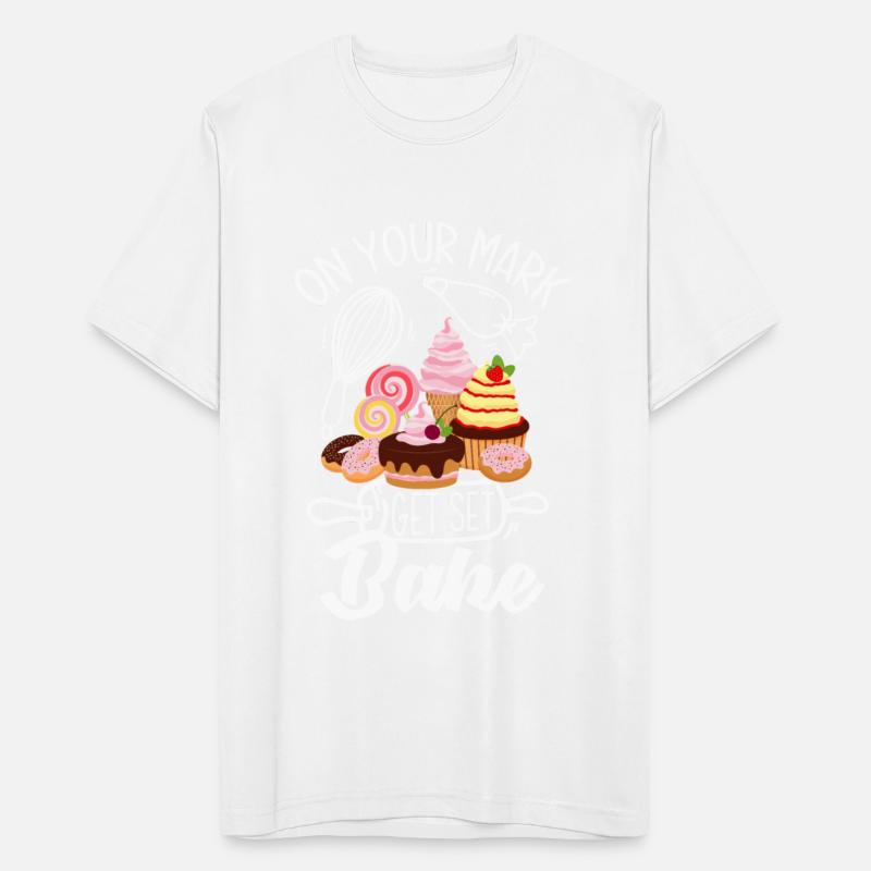 On Your Mark Get Set Bake Funny Baking Baker Gift