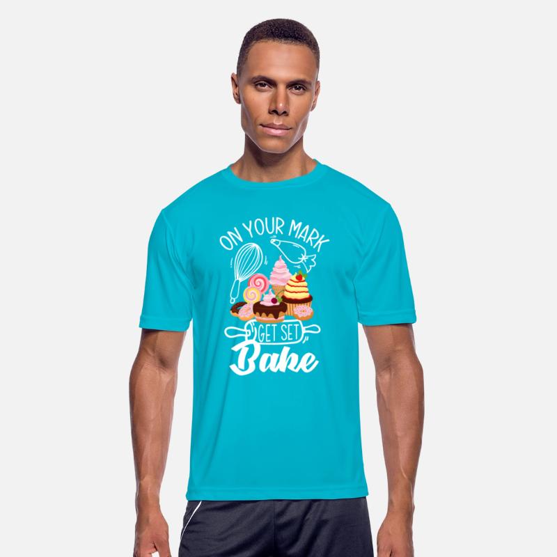 On Your Mark Get Set Bake Funny Baking Baker Gift