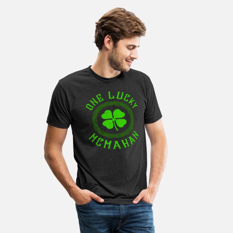 One Lucky McMahan Irish Family Four Leaf Clover