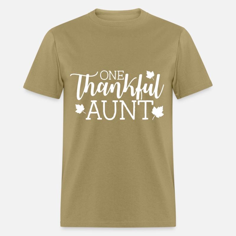 one thankful aunt black and white shirt aunt