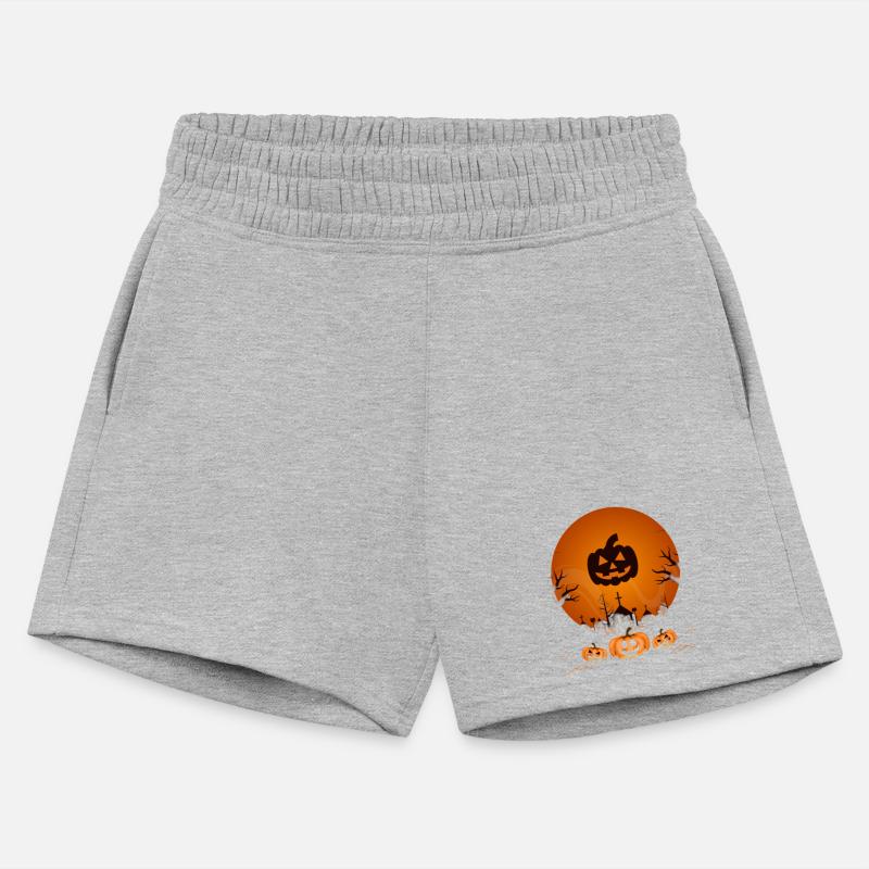 Orange and black simple Halloween print