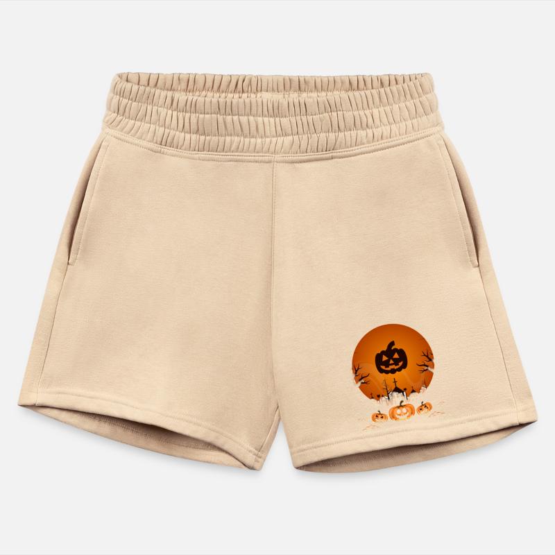 Orange and black simple Halloween print