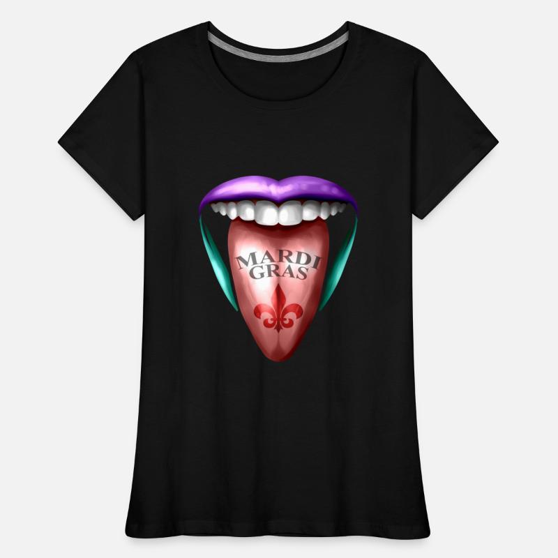 Out Stretched Tongue For Mardi Gras