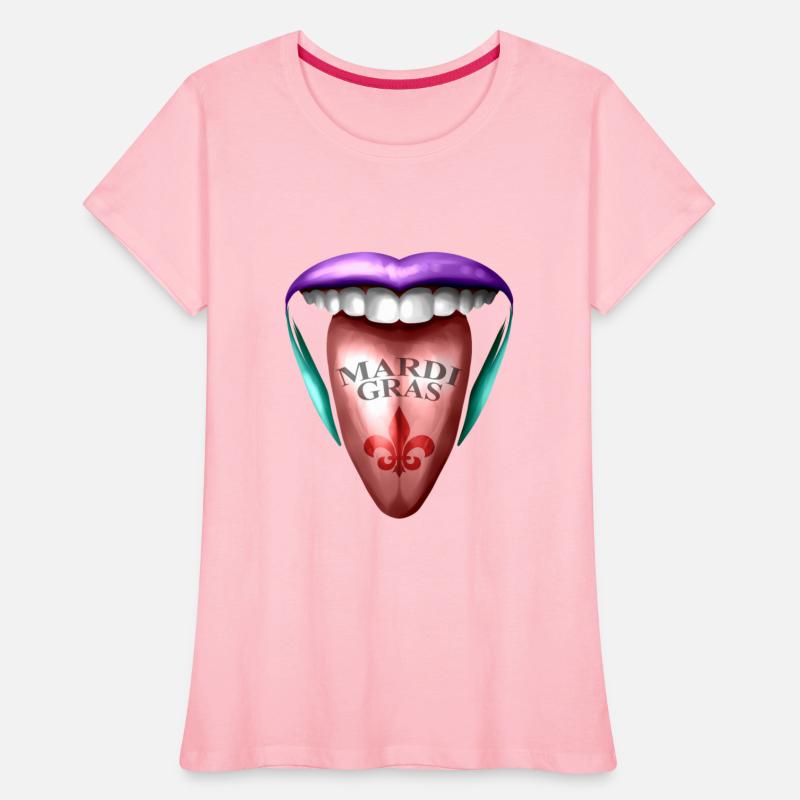 Out Stretched Tongue For Mardi Gras