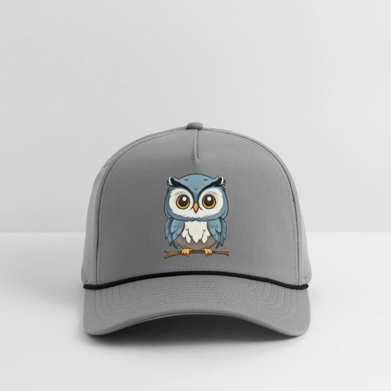 Owl Perched on Branch