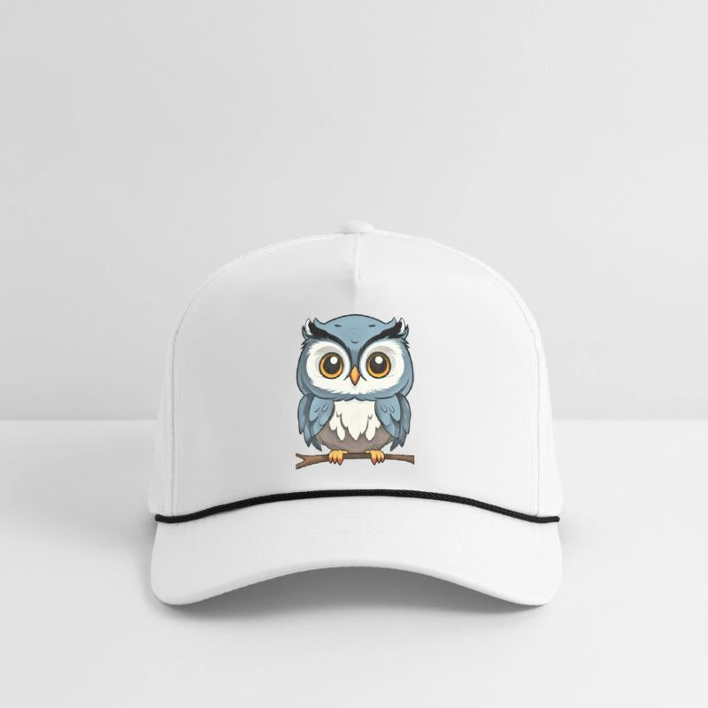 Owl Perched on Branch