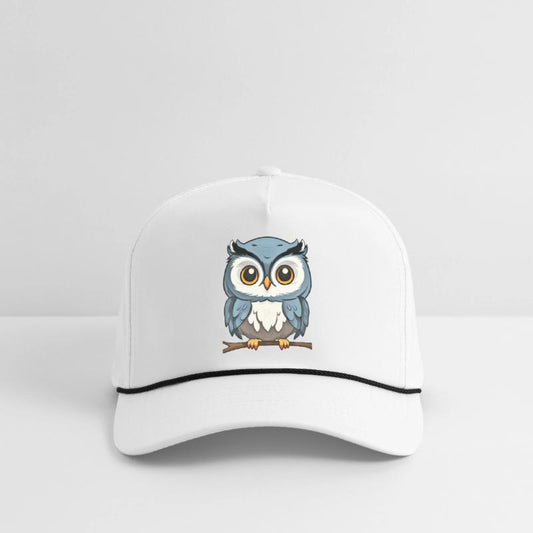 Owl Perched on Branch