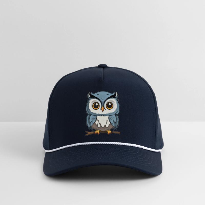 Owl Perched on Branch