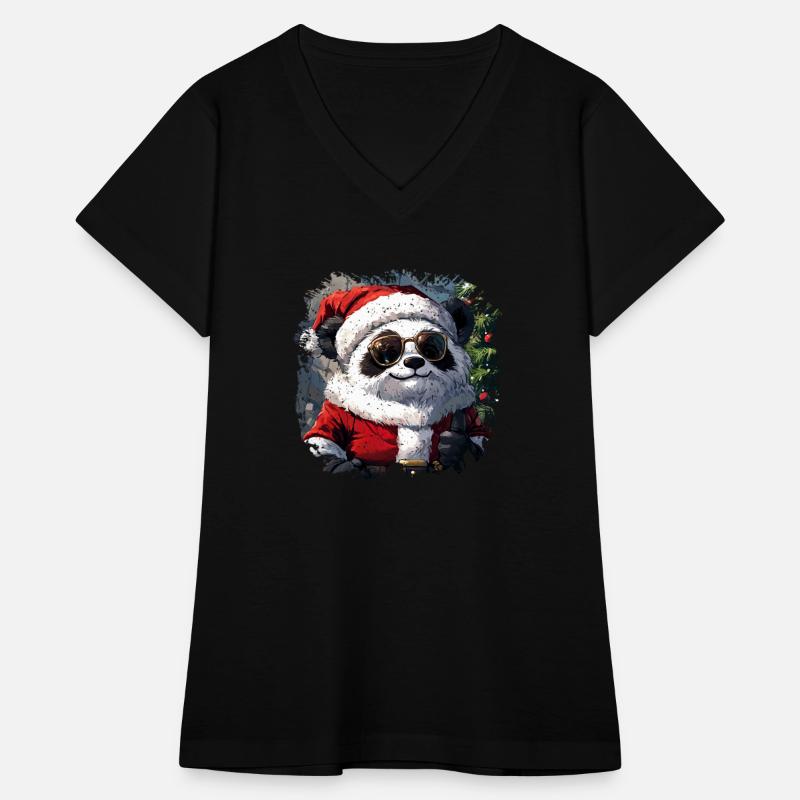 Panda Santa Claus