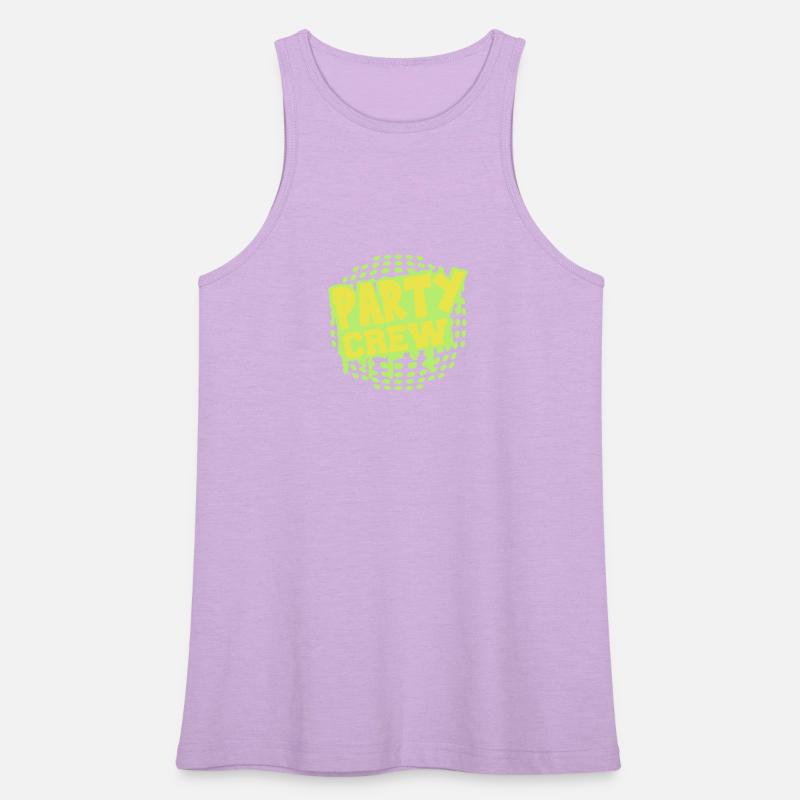 Party Crew Team Fun Friends Group Member Text Logo