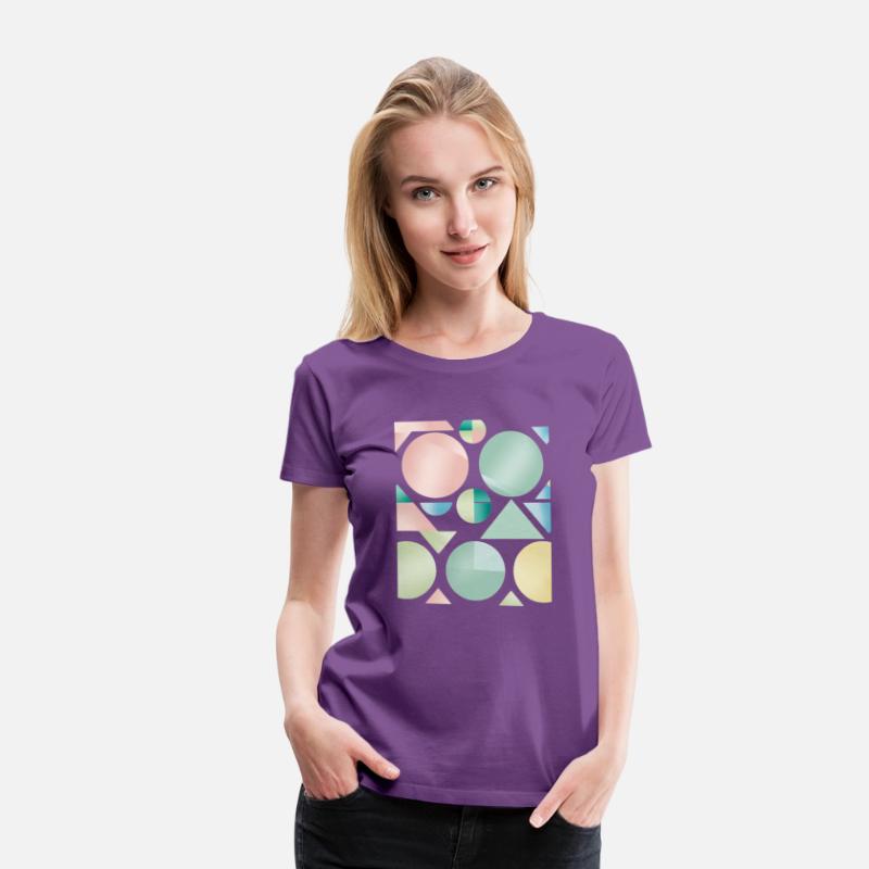 Pastel Geometric Abstract Design