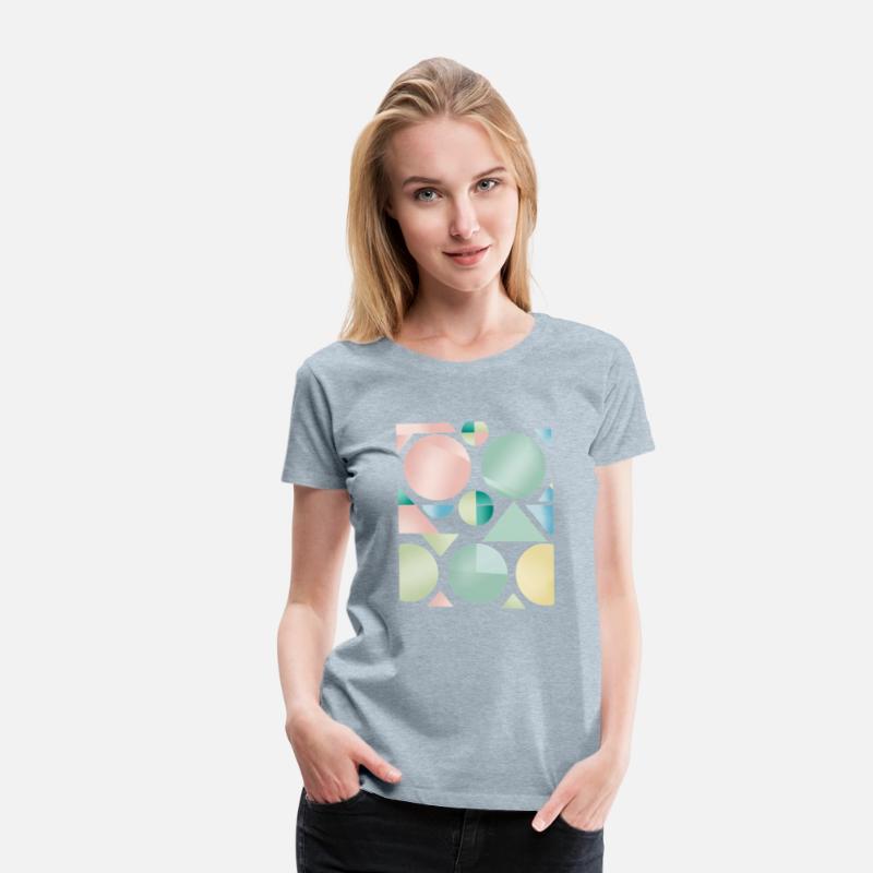 Pastel Geometric Abstract Design