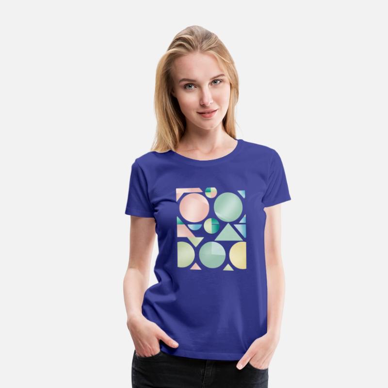 Pastel Geometric Abstract Design
