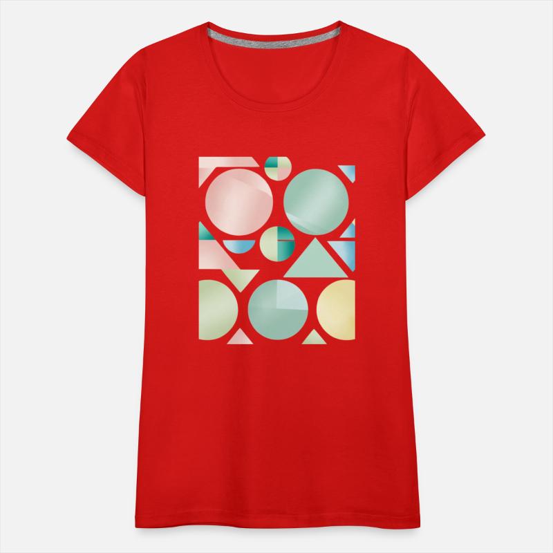 Pastel Geometric Abstract Design
