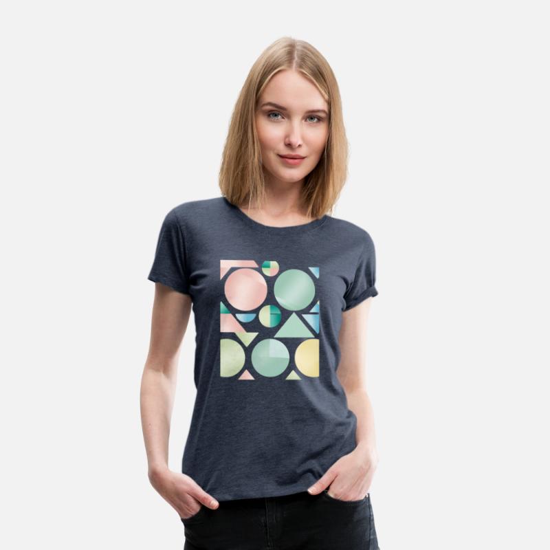 Pastel Geometric Abstract Design