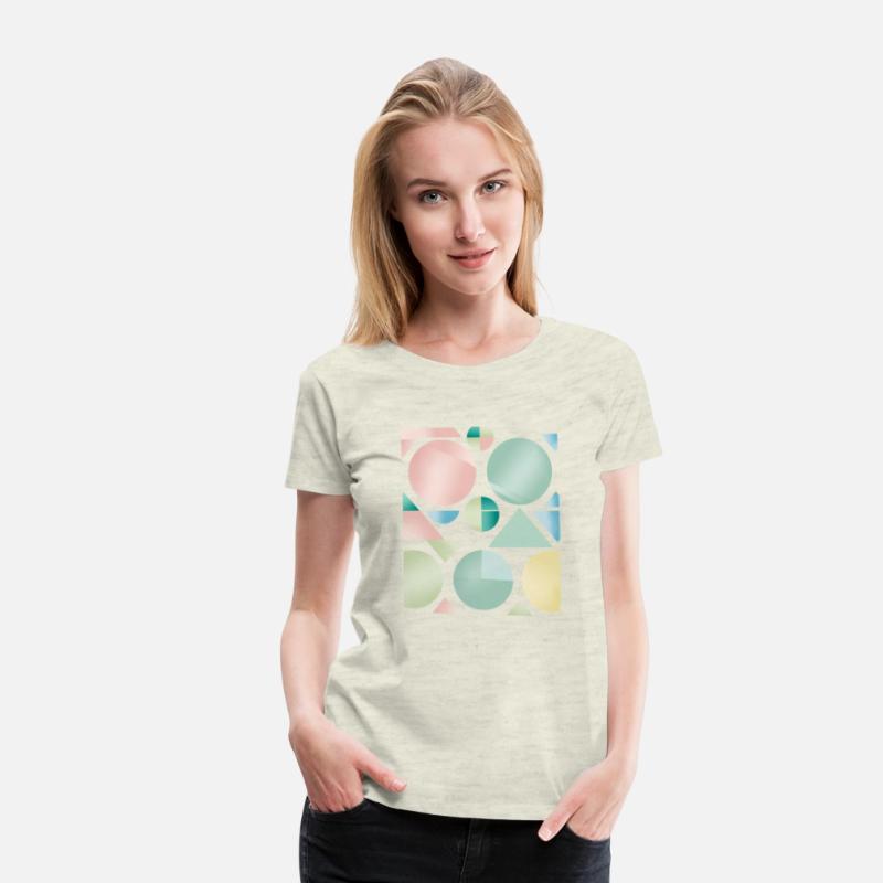 Pastel Geometric Abstract Design