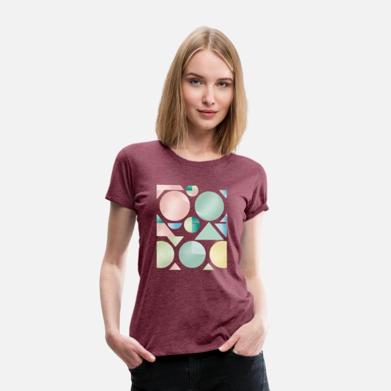 Pastel Geometric Abstract Design