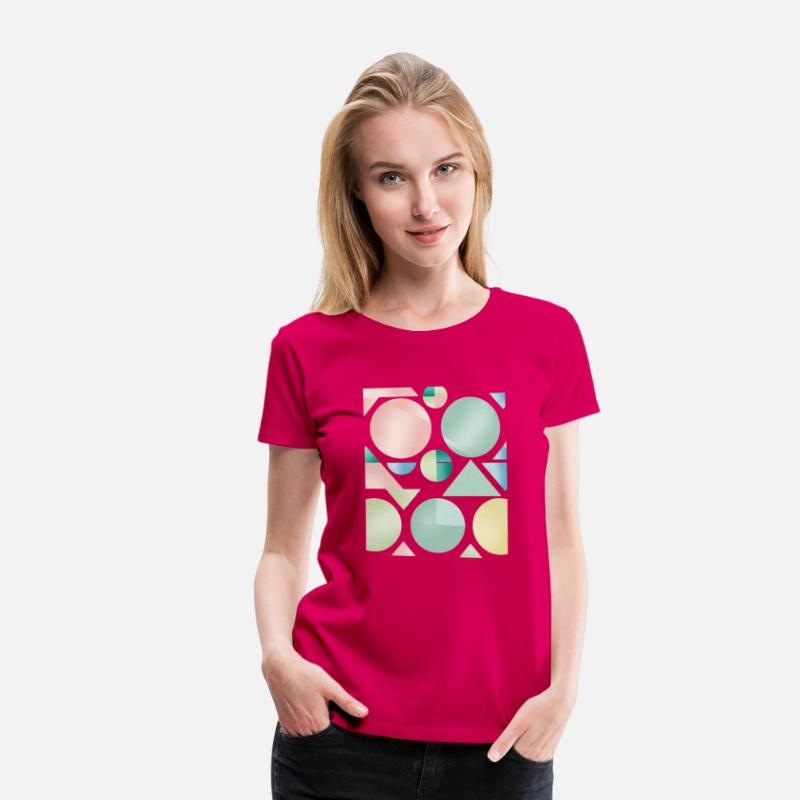 Pastel Geometric Abstract Design