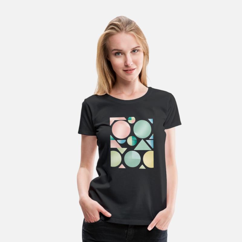 Pastel Geometric Abstract Design