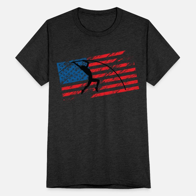 Patriotic Pole Vaulting For Pole Vault Athletes