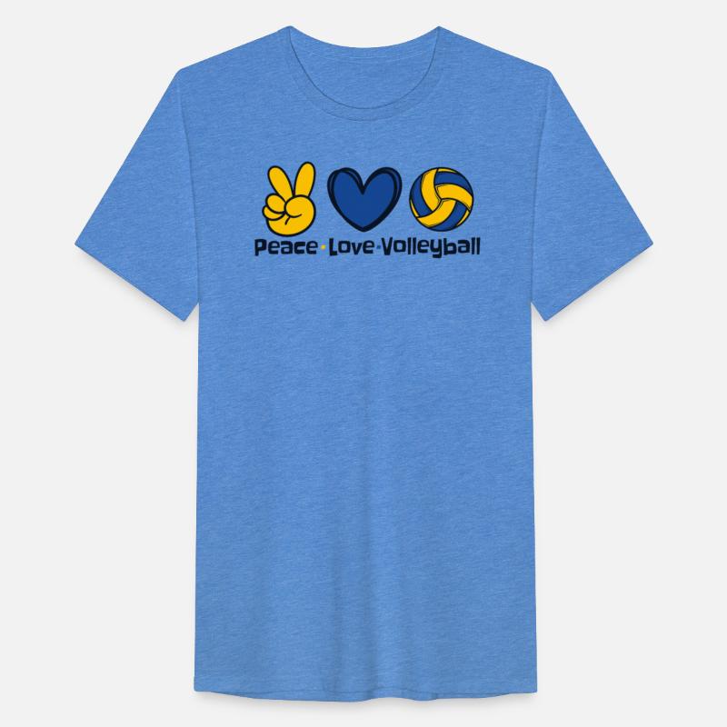 Peace Love Volleyball Coach Team Player Trainer