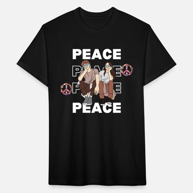 Peaceful Friends: Modern Graphic