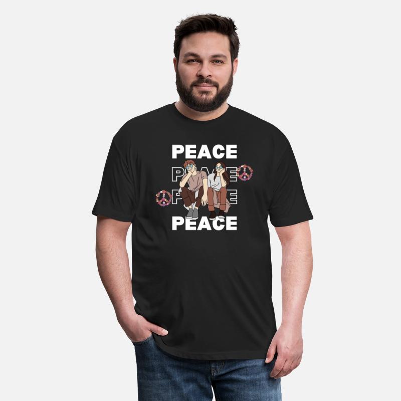 Peaceful Friends: Modern Graphic