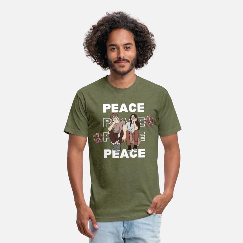Peaceful Friends: Modern Graphic