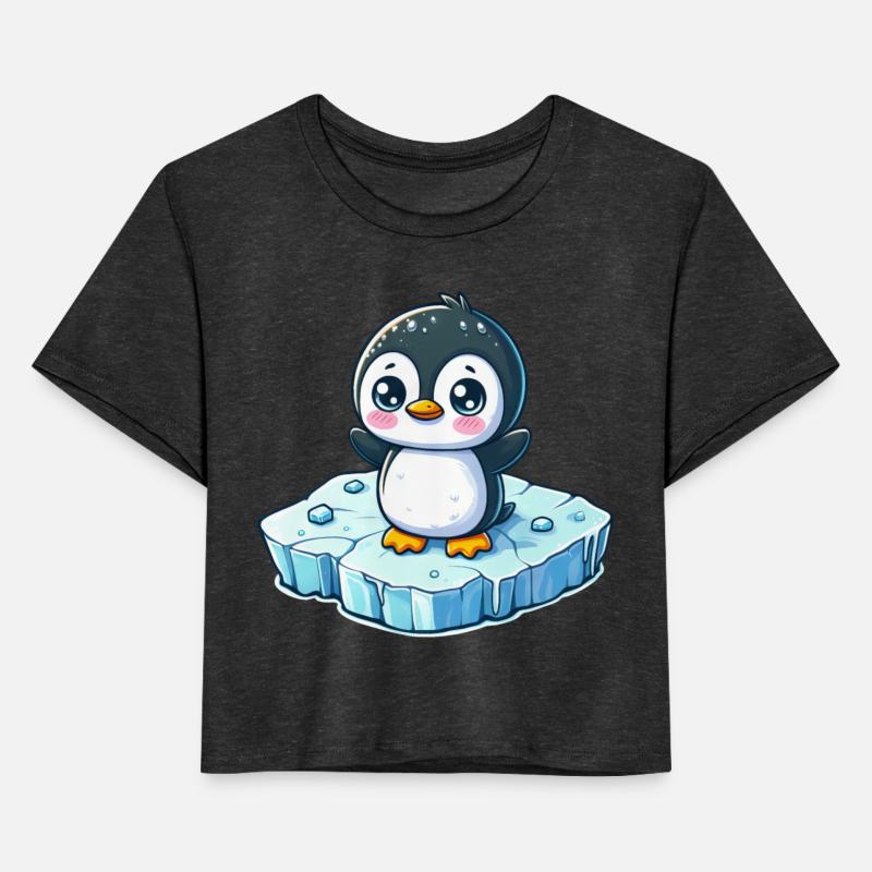 Penguin and Melting Ice, South Pole