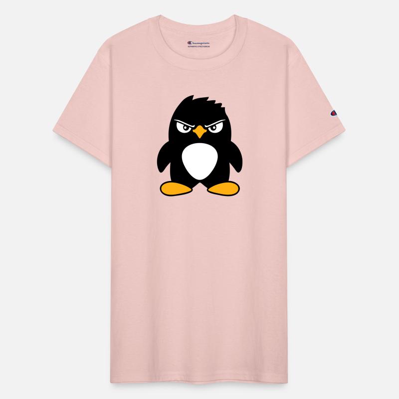 Penguin Looks Serious Evil Dangerous Cool Look Fun