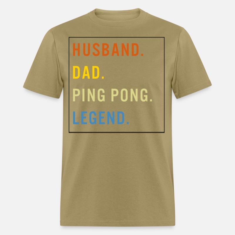 Ping Pong Shirt, Husband Dad Ping Pong Legend Tee