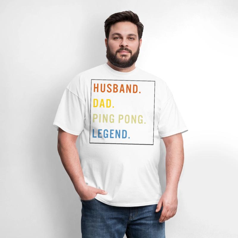 Ping Pong Shirt, Husband Dad Ping Pong Legend Tee